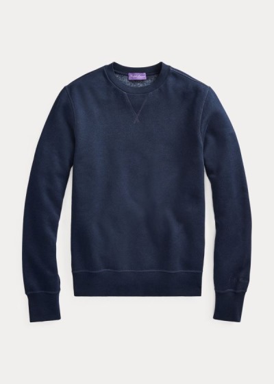 Ralph Lauren Cotton-Blend-Fleece Sweatshirt Herre Danmark (JPZVN3789)